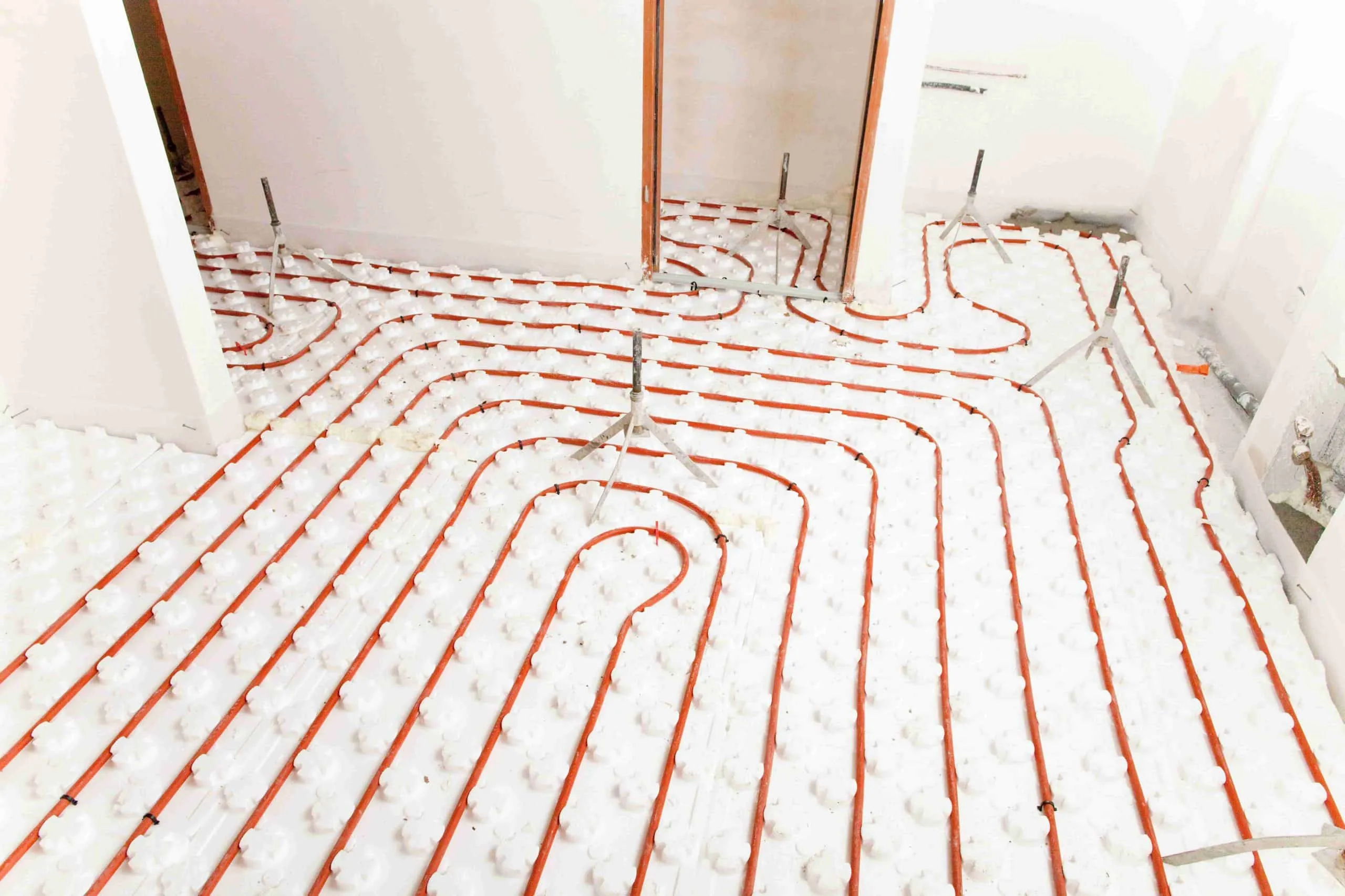 Pompe à chaleur et chauffage au sol