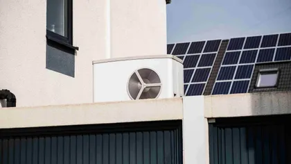 Pompe à chaleur et panneaux solaires