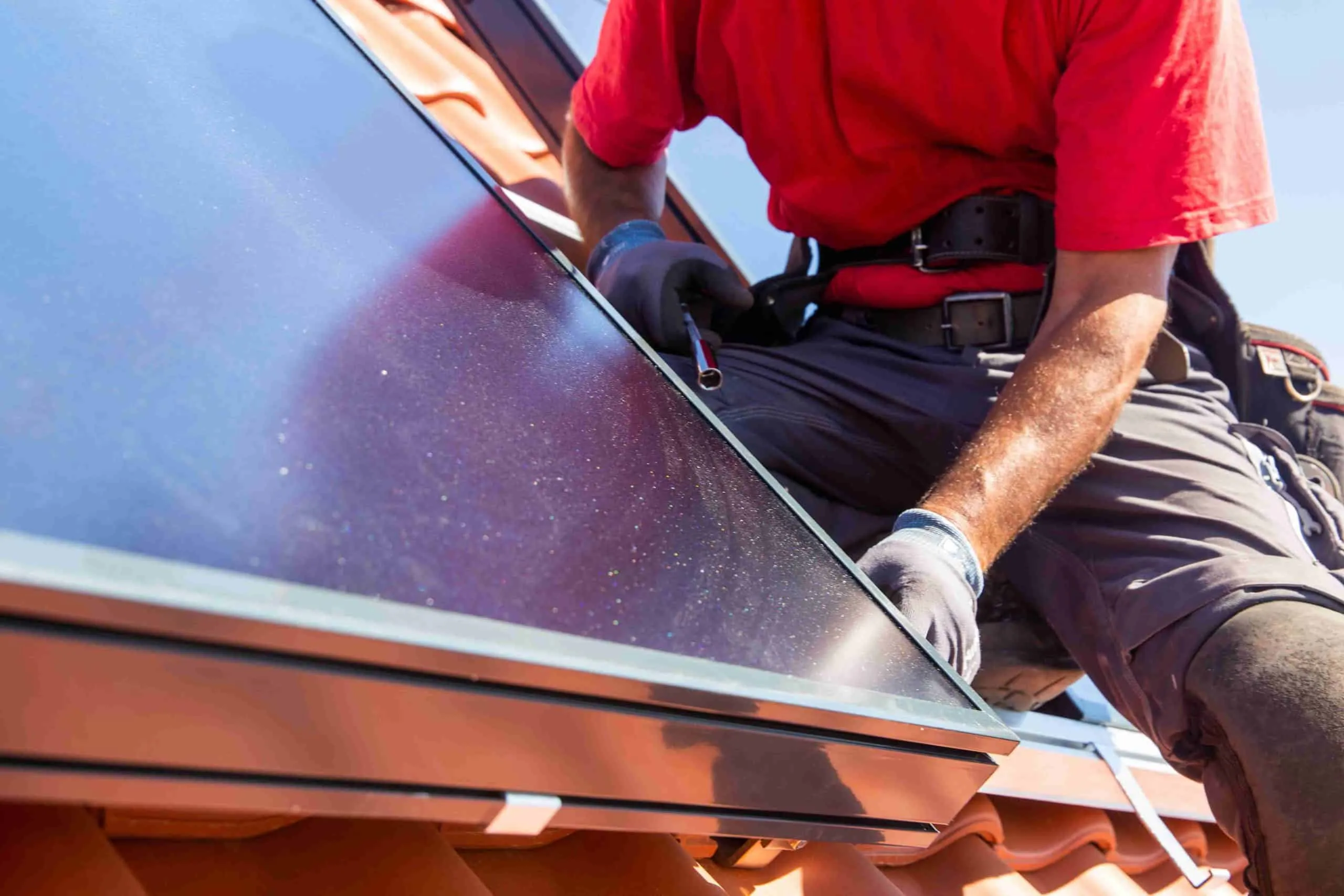 Installation panneaux solaires thermiques