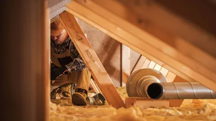 Isolation des combles par soufflage