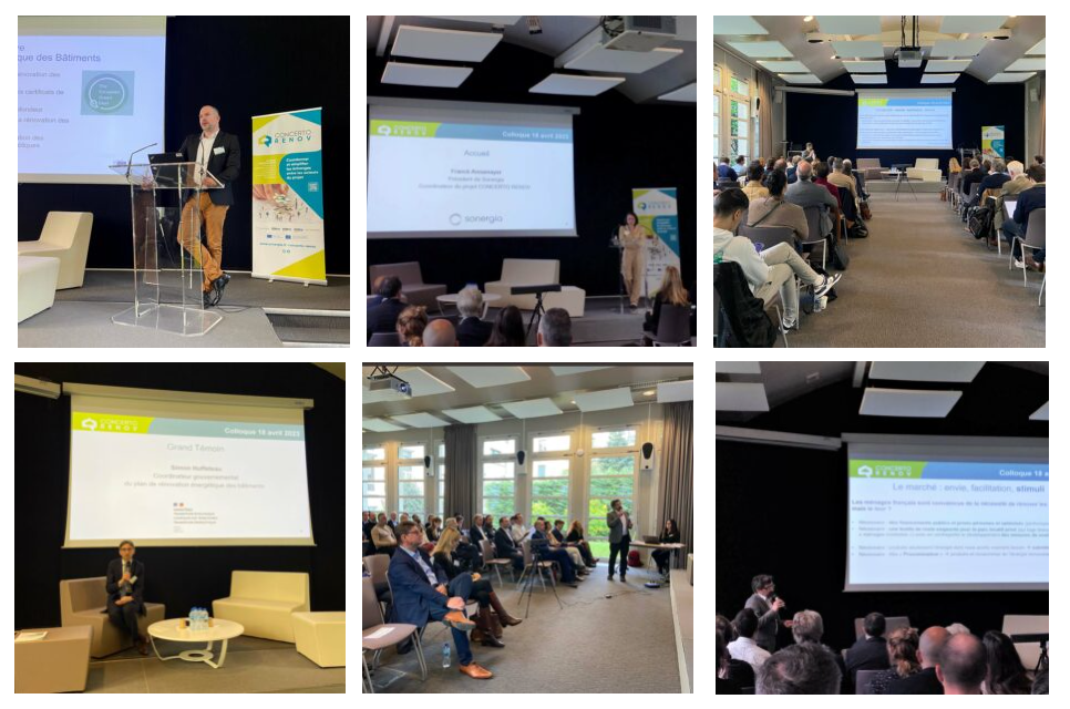 Photos du colloque CONCERTO RENOV